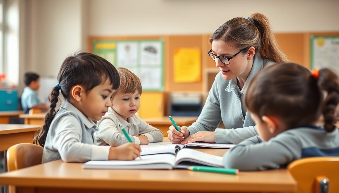 Students collaborating in study space